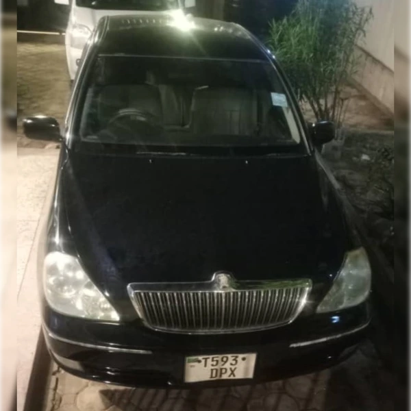 Black sedan